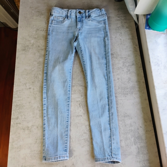 GAP High Rise Jegging Bundle Girls 7 Skinny Jeans Distressed School - Picture 5 of 16